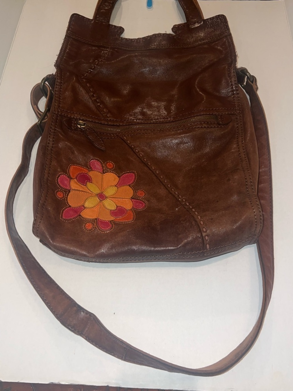 LUCKY BRAND Abbey Road Hippie Foldover Bag - Picture 9 of 12